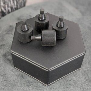 (4) Land Rover rubber door bump stops overslam buffer CFM500010